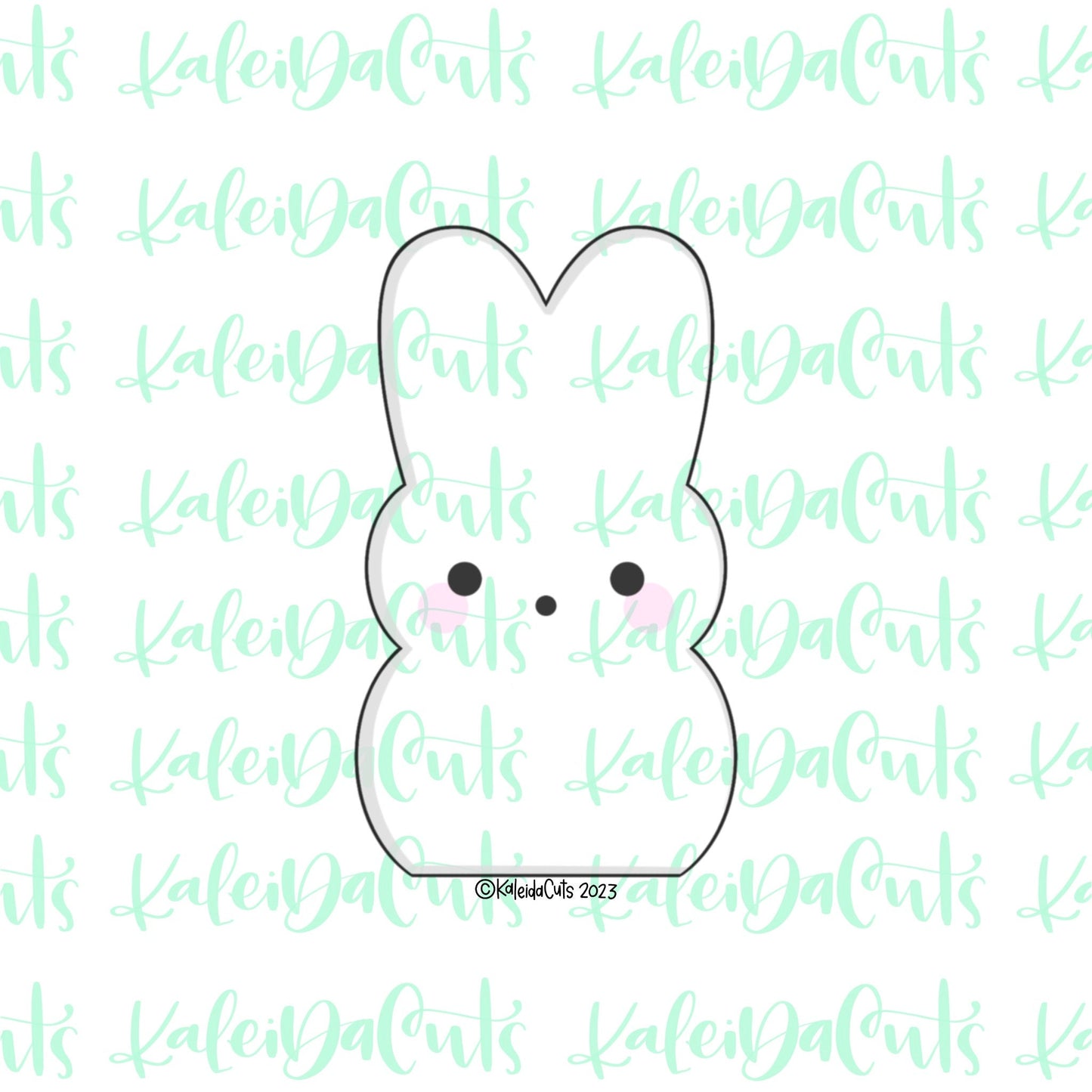 Simple Bunny Cookie Cutter