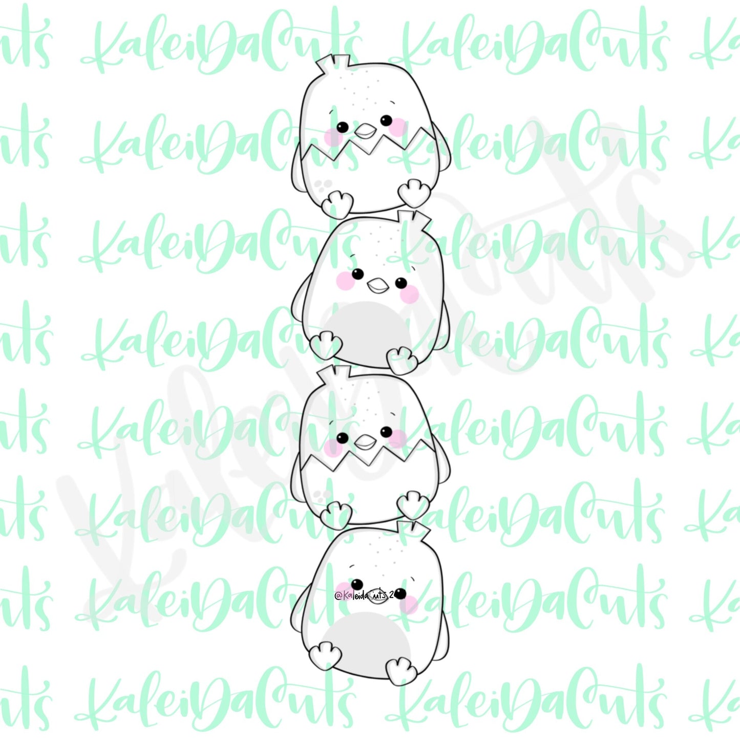 Chubby Chick Stack Cookie Cutter