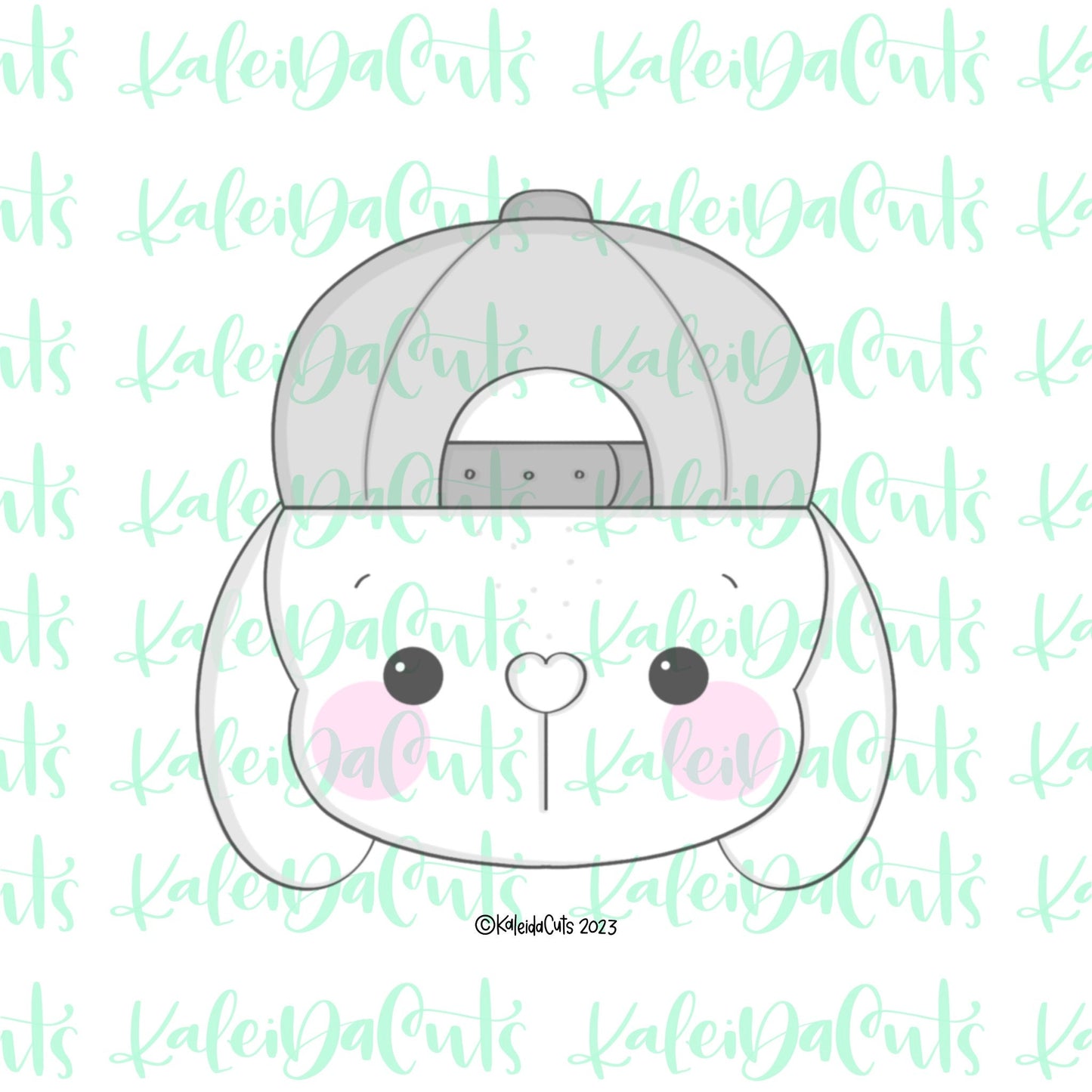 Cool Bunny Cookie Cutter