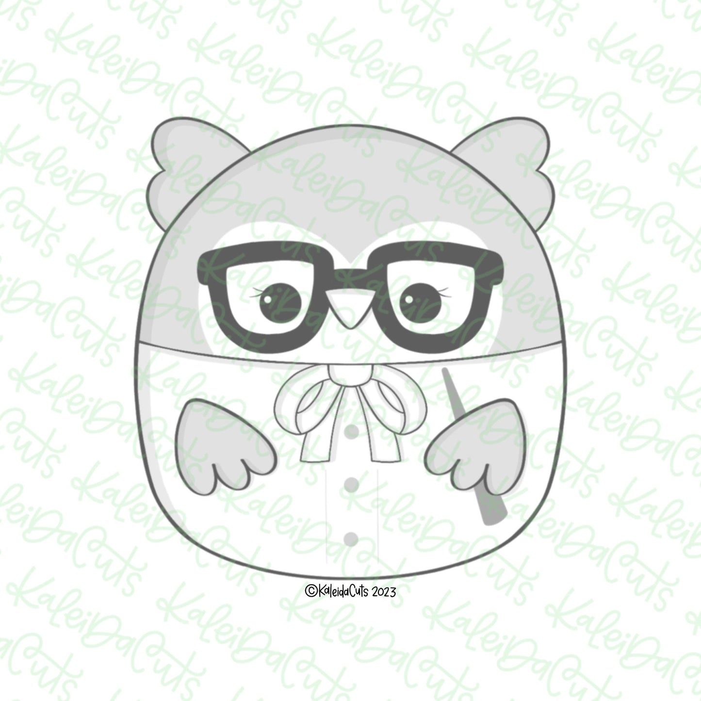 Owl Plush Cookie Cutter