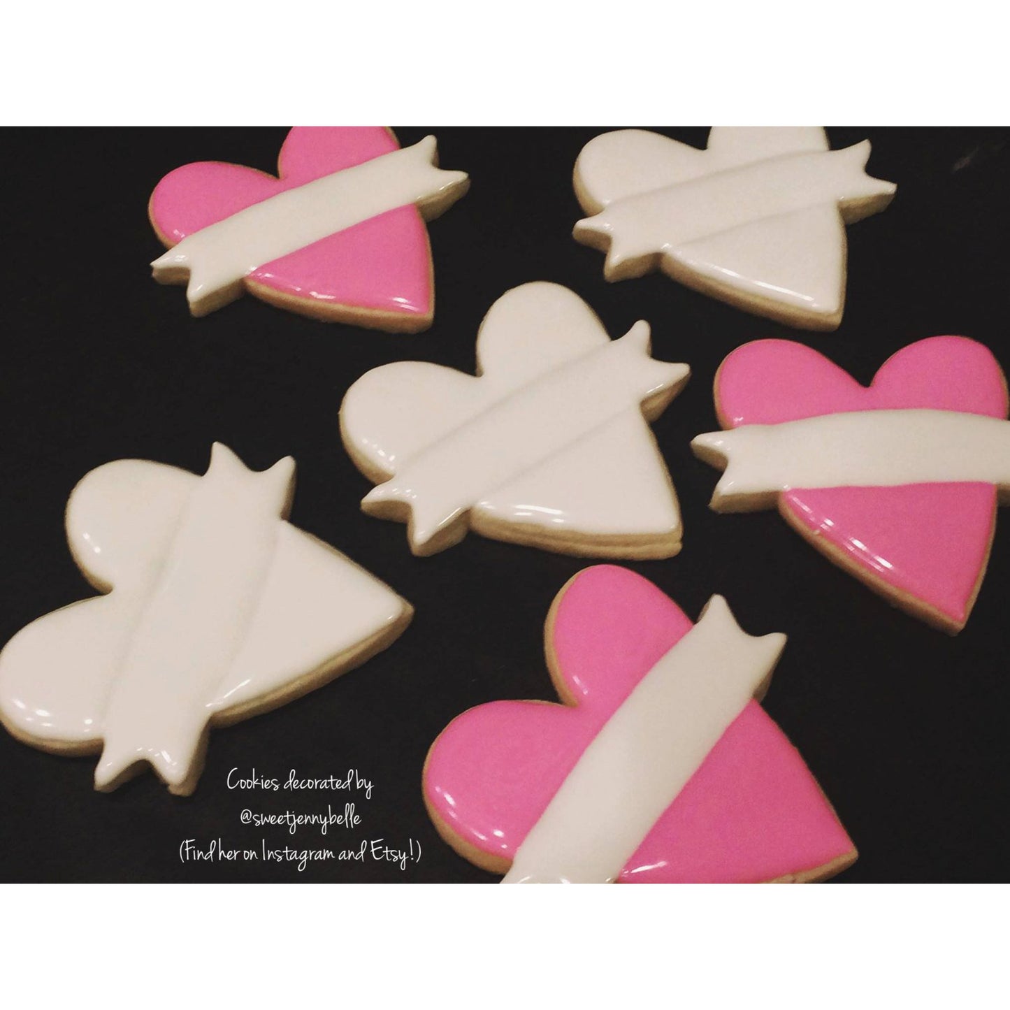 Heart Banner Cookie Cutter