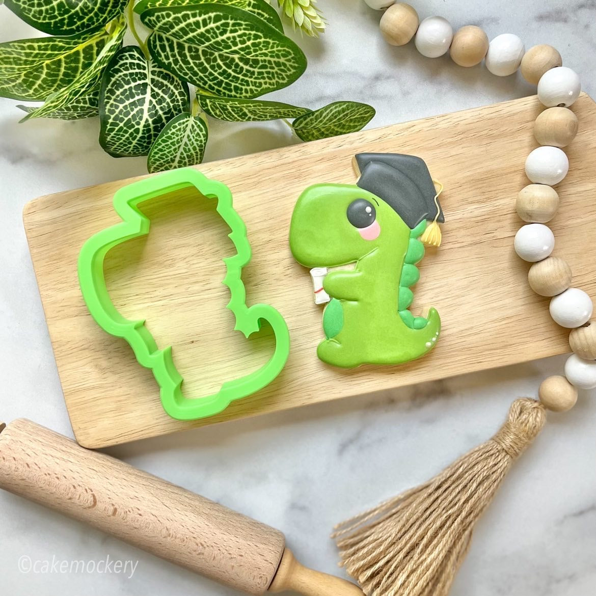 Smarty Rex Cookie Cutter