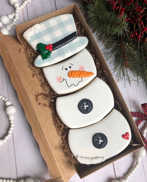 Build a Snowman Kit Cookie Cutter and Fondant Cutter and Clay Cutter