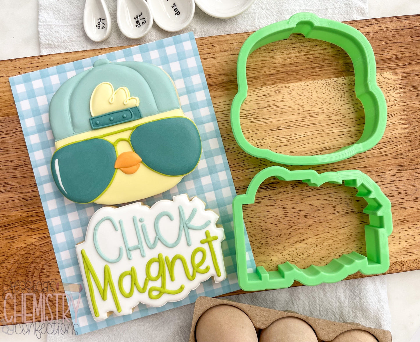 Chick Magnet Lettering Cookie Cutter