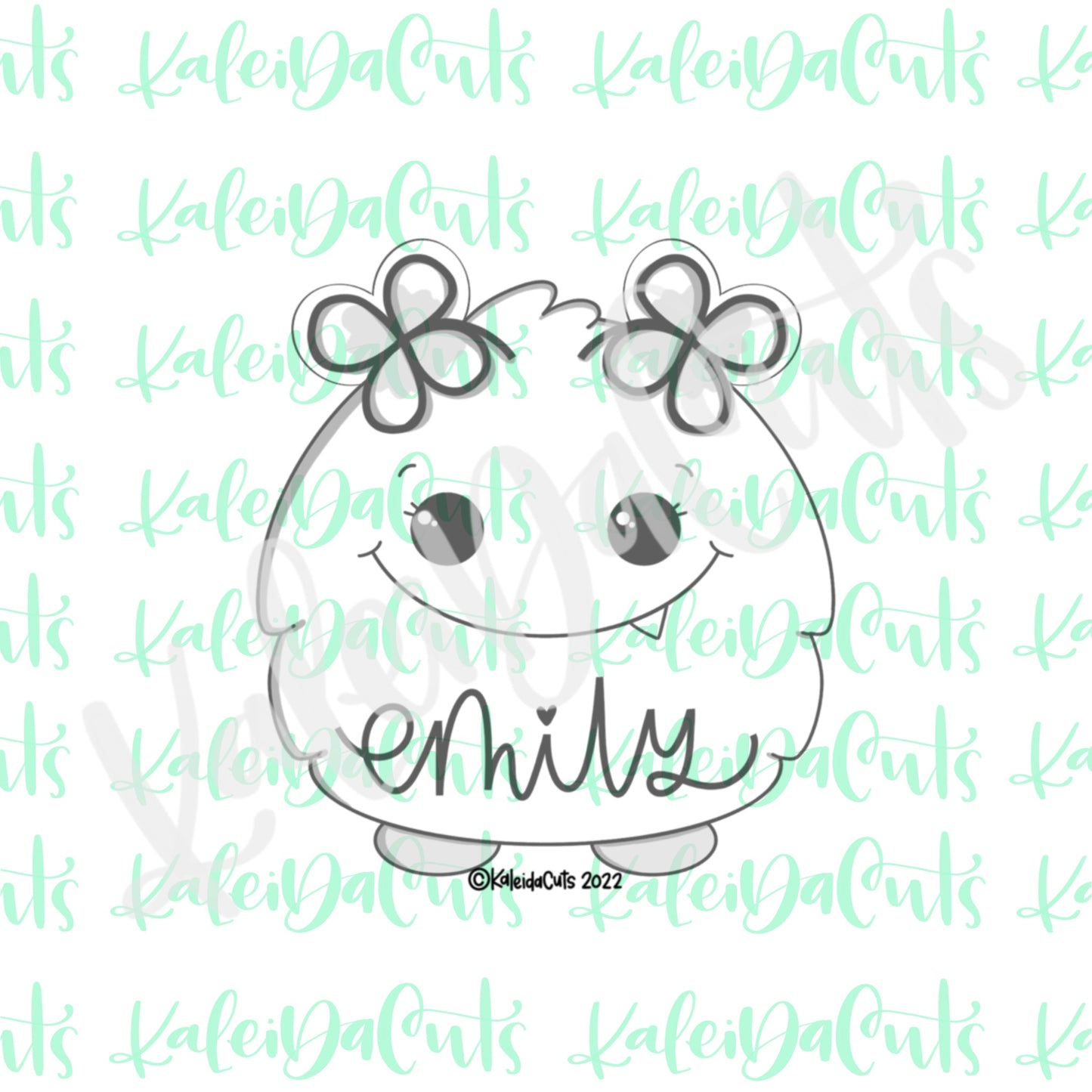 Valentine Monster Cookie Cutter