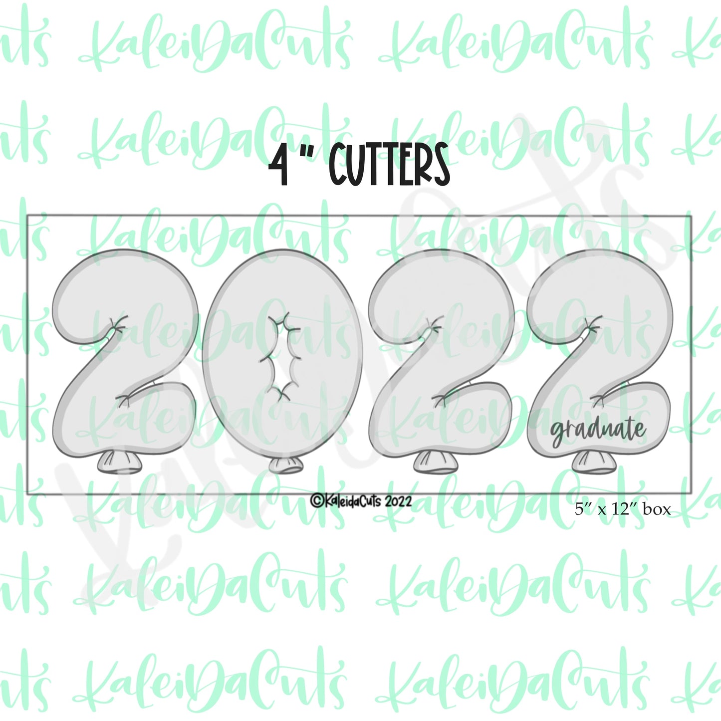 Balloon Number 0 Cookie Cutter