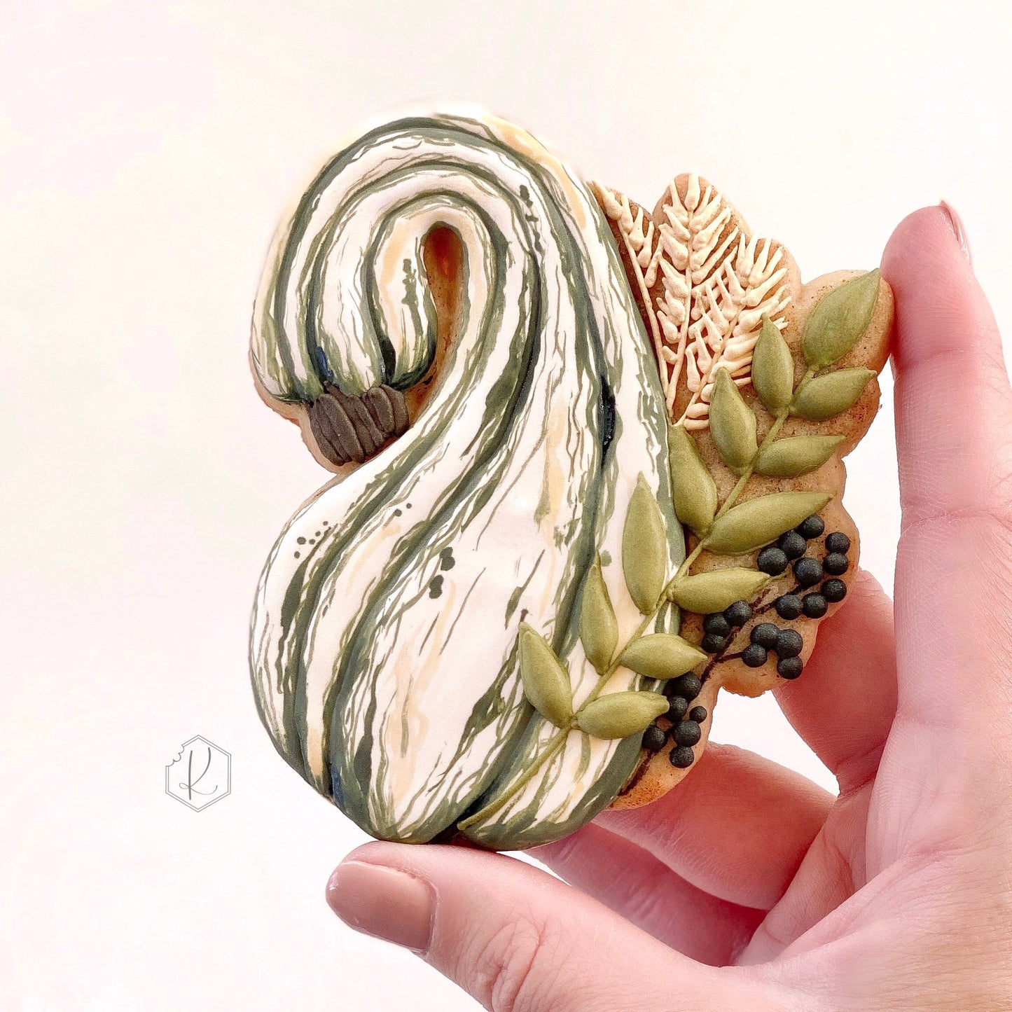 Kirkie Kookies’ Fall Gourd Cookie Cutter