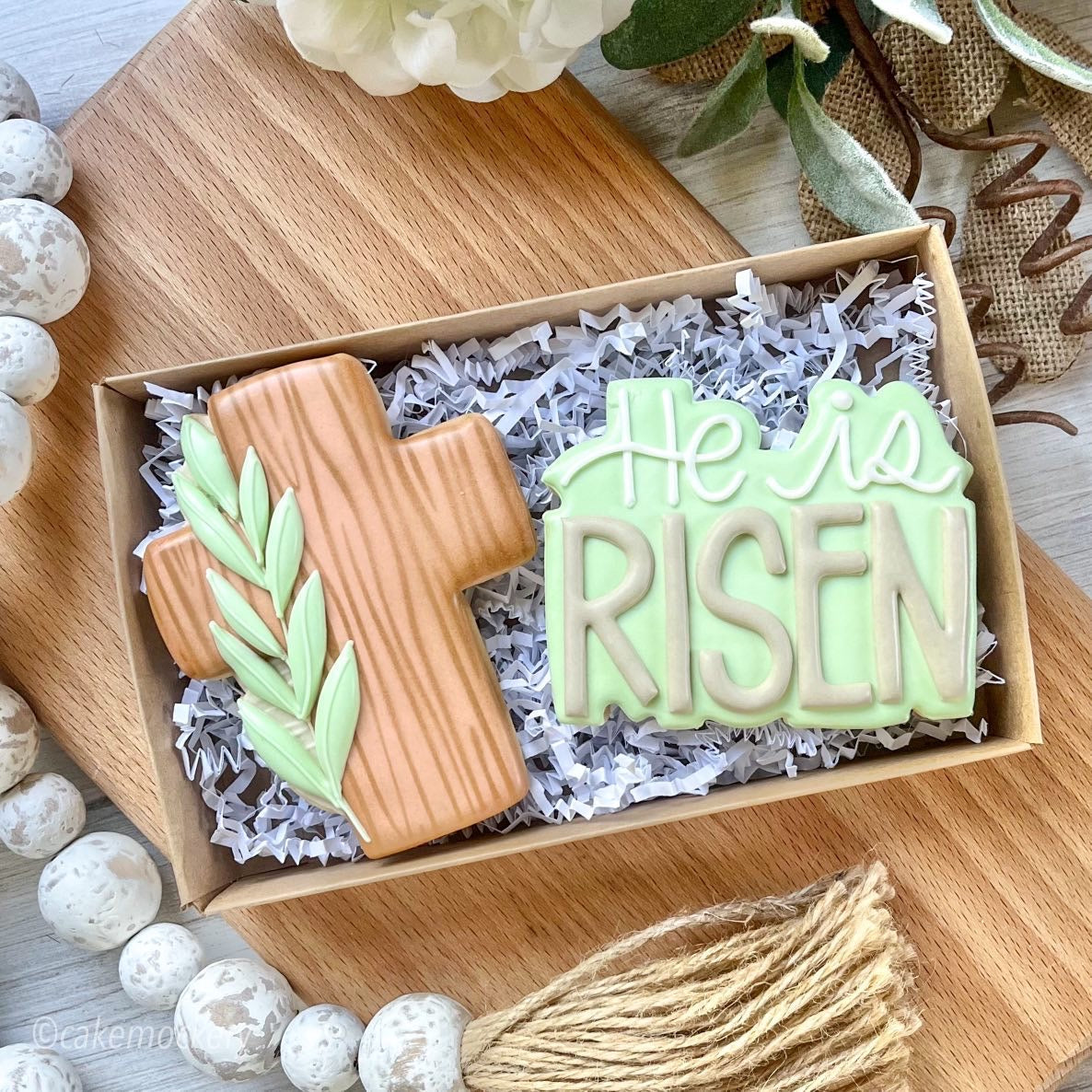 He is Risen Cookie Cutter