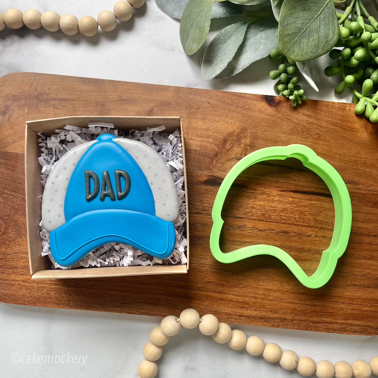 Baseball Hat 2 Cookie Cutter