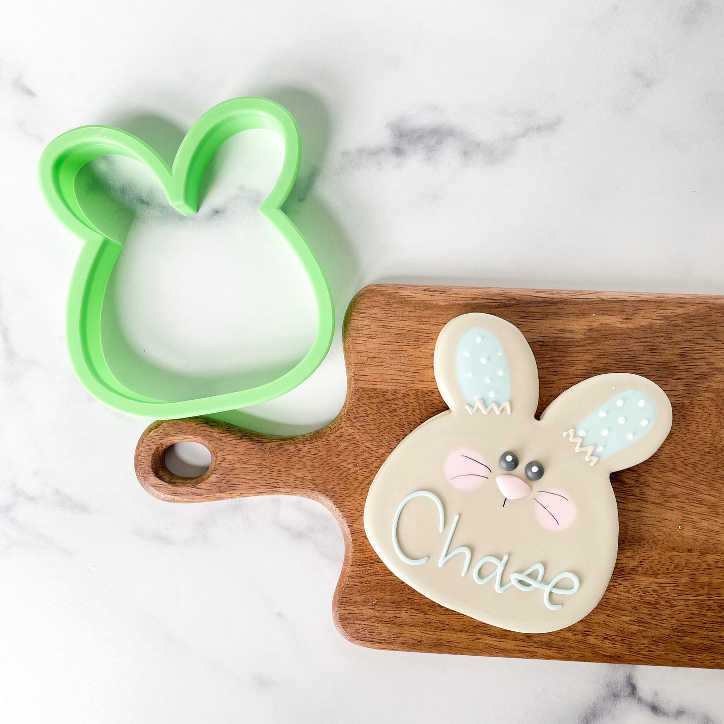 Chubby Bunny Face Cookie Cutter