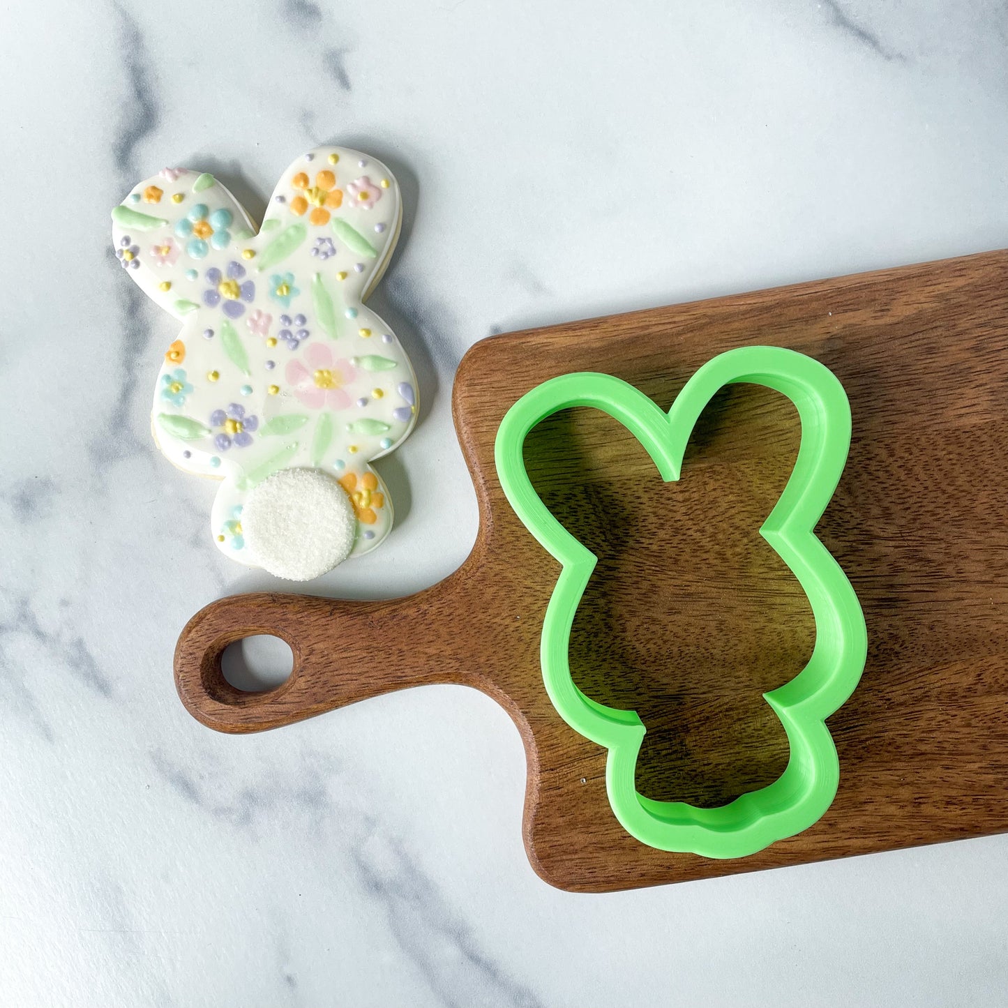 Bunny Back Silhouette Cookie Cutter