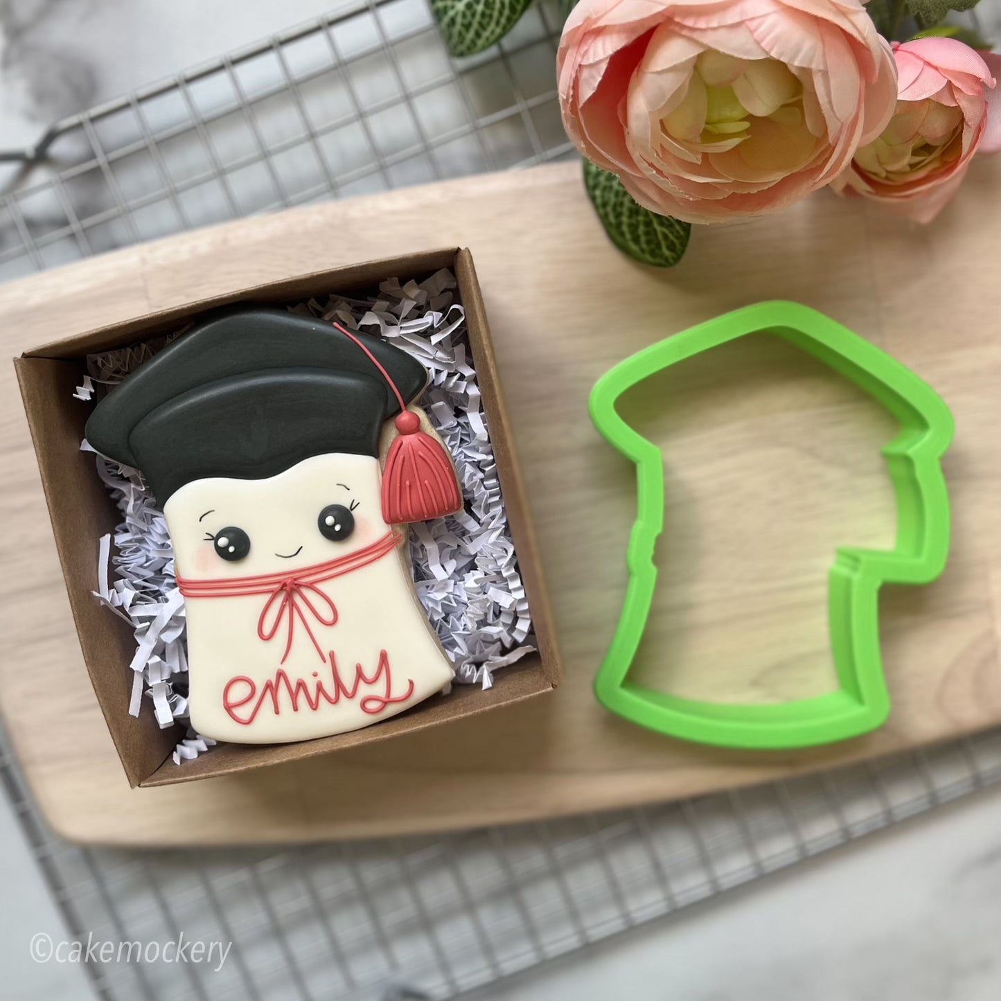 Grad Hat Diploma Cookie Cutter