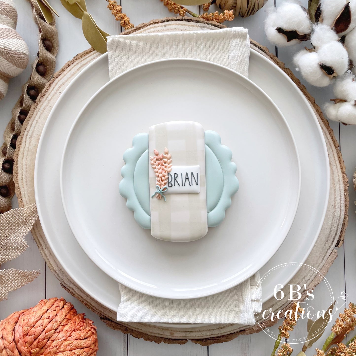 Scalloped Place Setting Cookie Cutter