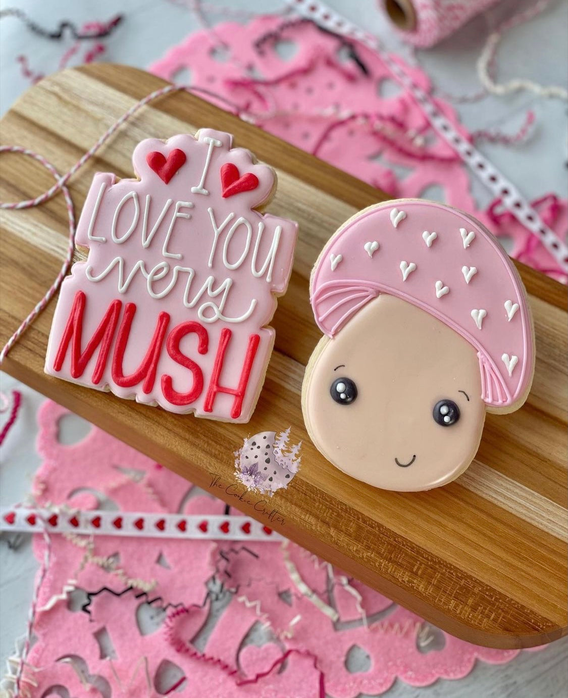 Mushroom Pun Set of 2 Cookie Cutter