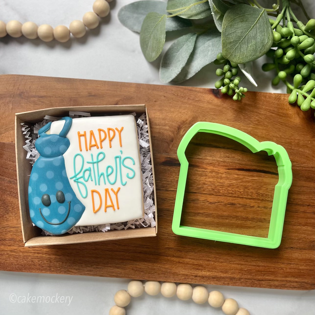 Tie Plaque Cookie Cutter