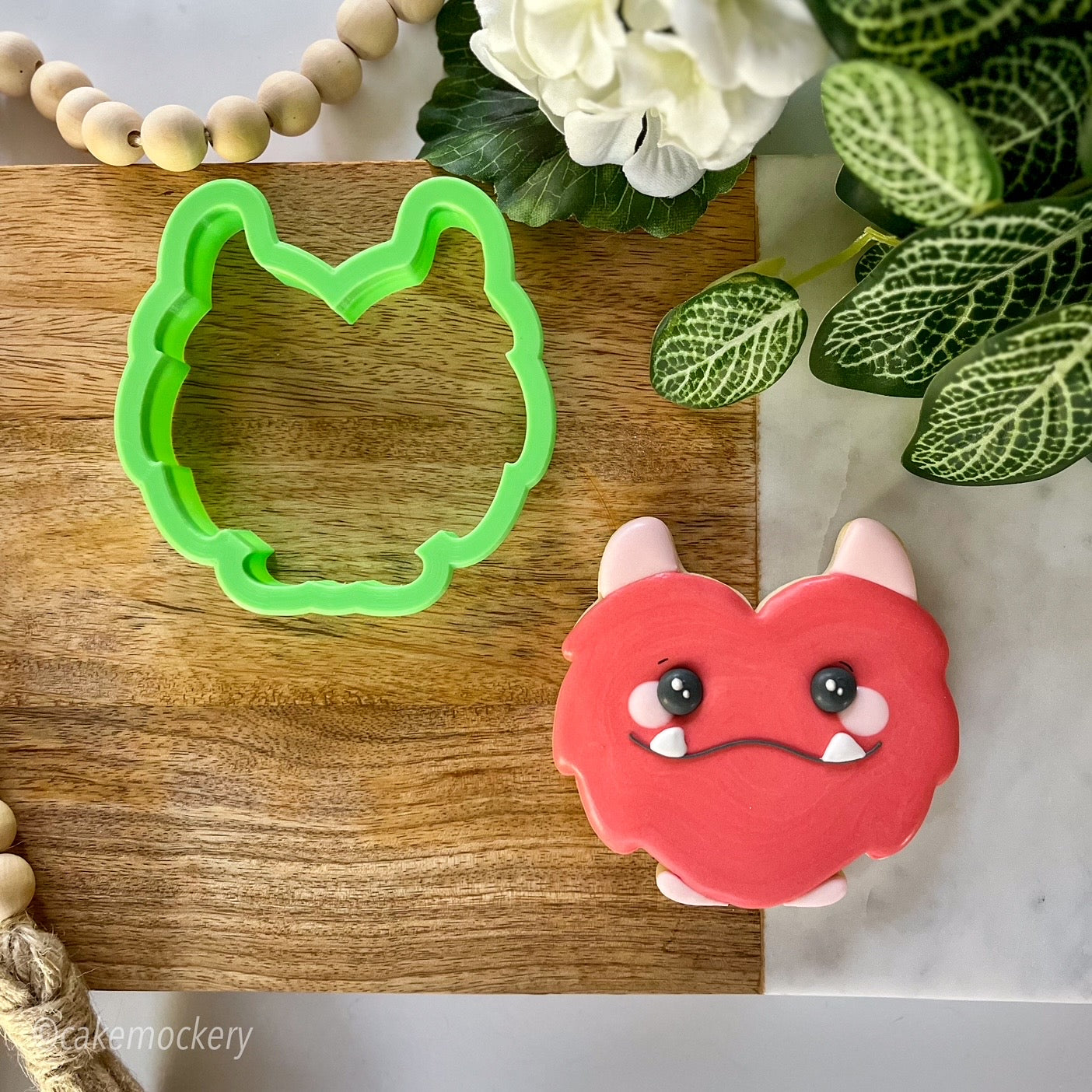 Heart Monster Cookie Cutter