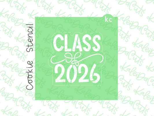 Class of 2026 Stencil