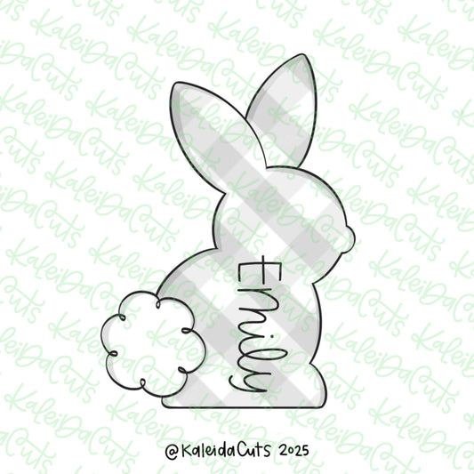 Bunny Profile Plaque Cookie Cutter