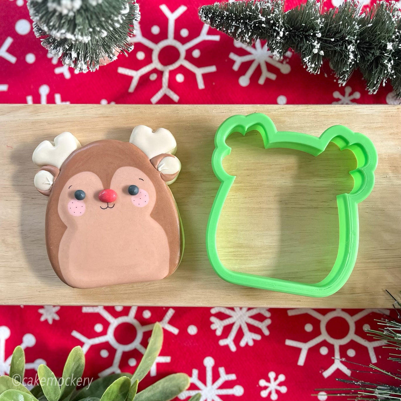 Reindeer Plush Cookie Cutter
