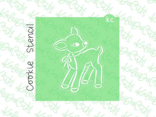 PYO Vintage Deer Stencil