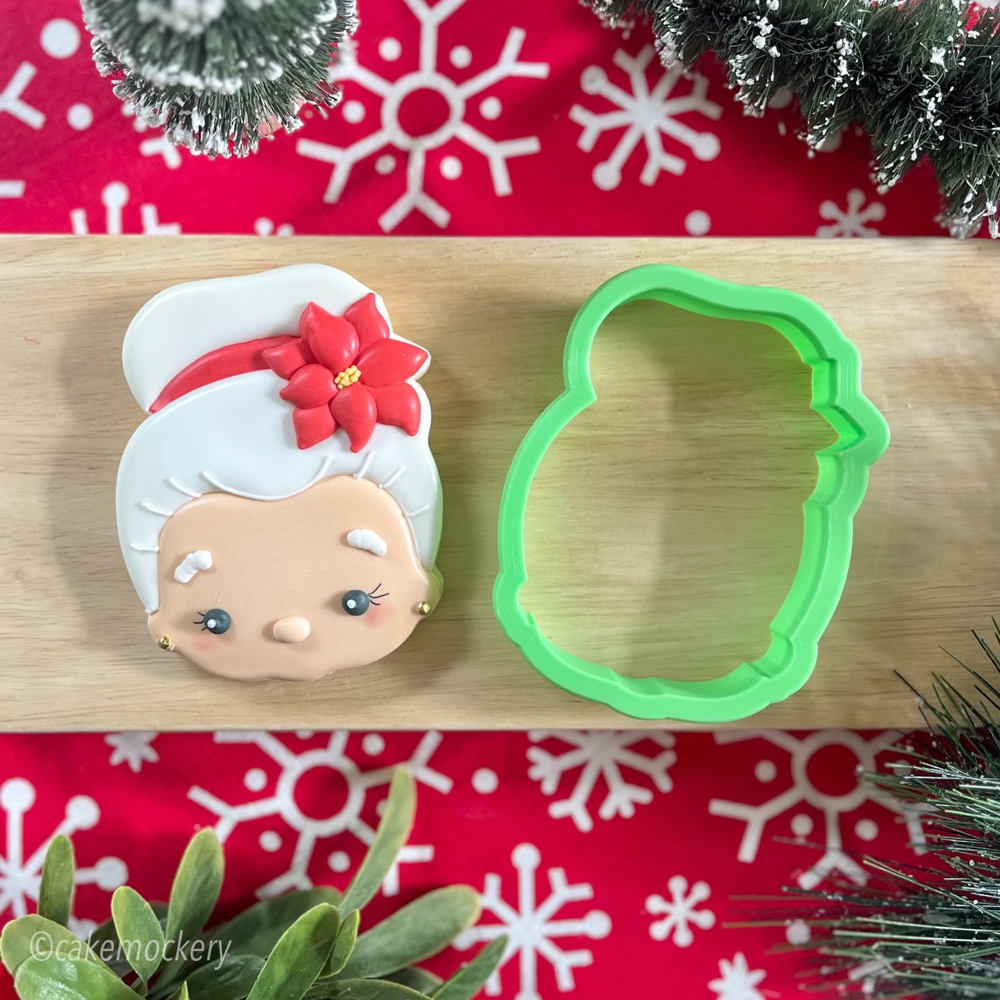 2023 Mrs Claus Cookie Cutter