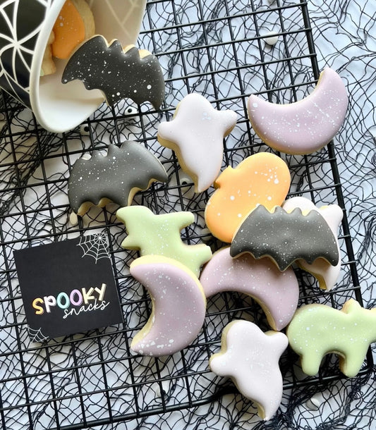 Halloween Frosted Animal Cracker Cookie Cutter Set of 5