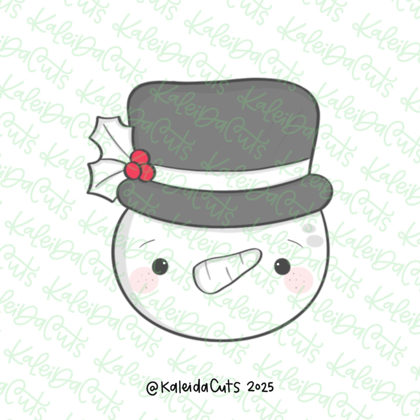 Snowman Face Cookie Cutter