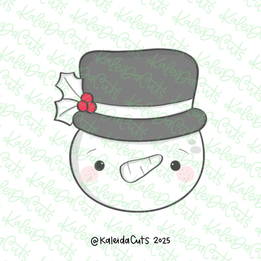 Snowman Face Cookie Cutter