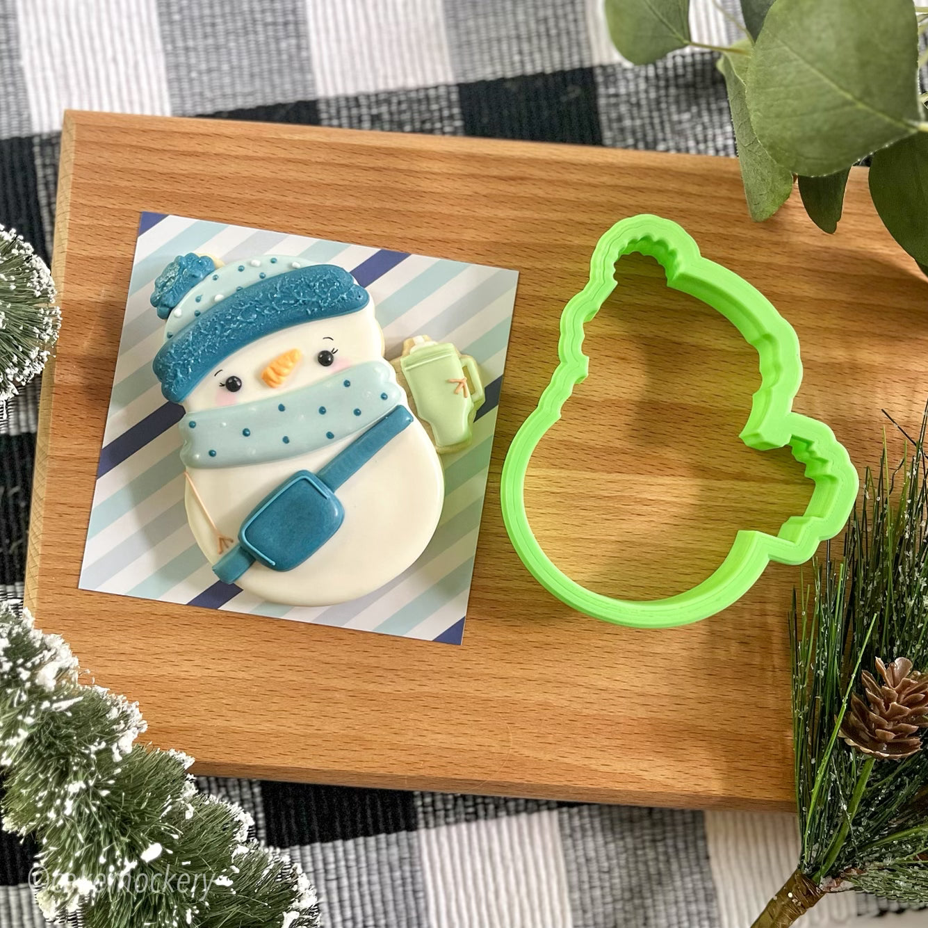 Boujee Snowgirl Cookie Cutter