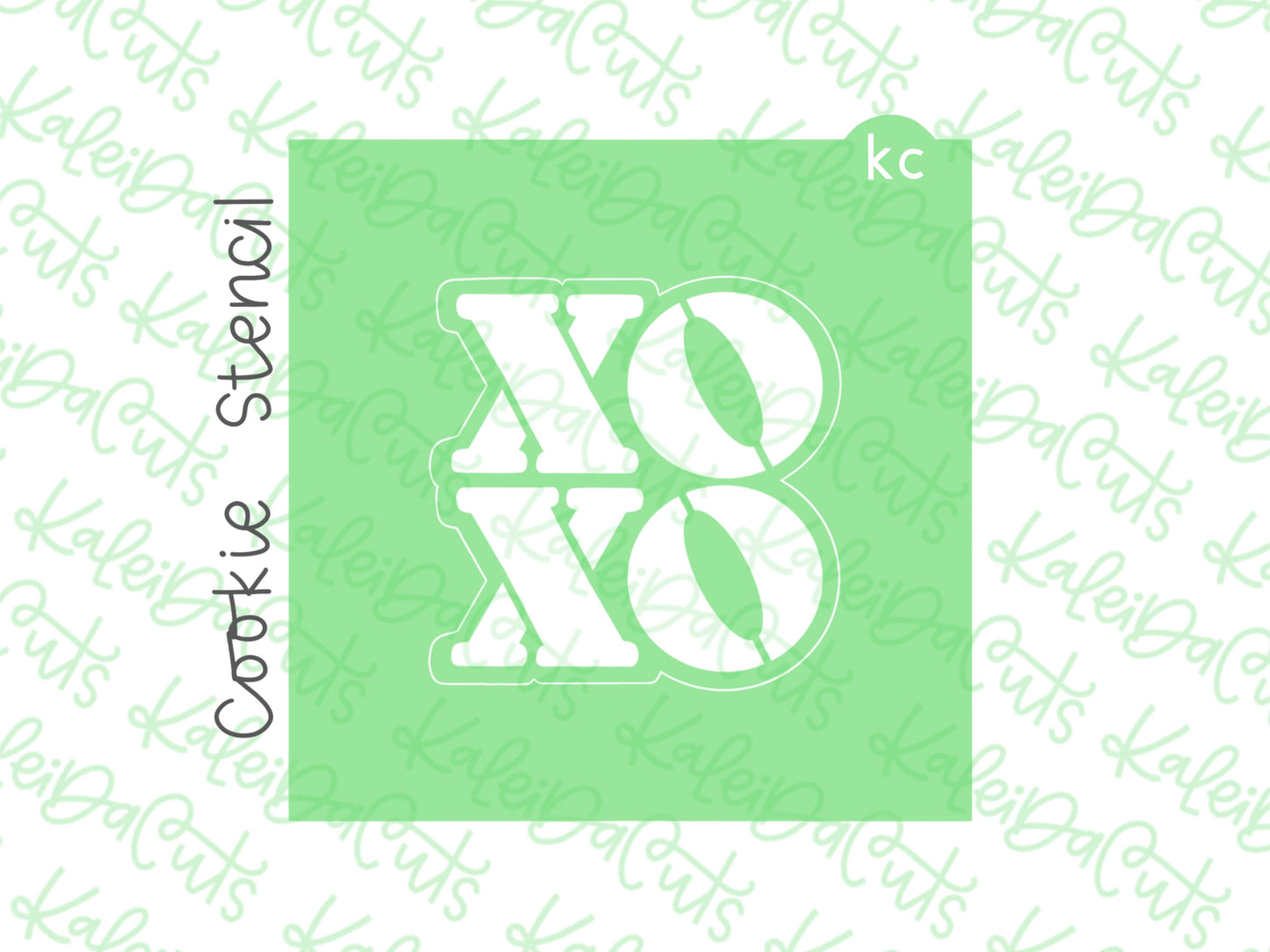 Simple Xo Stencil