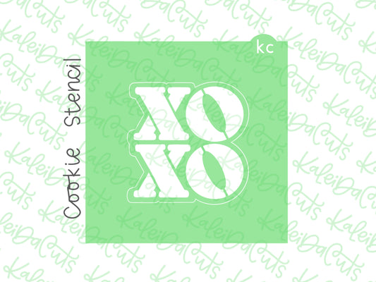 Simple Xo Stencil