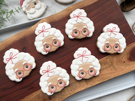 2025 Mrs Claus Cookie Cutter