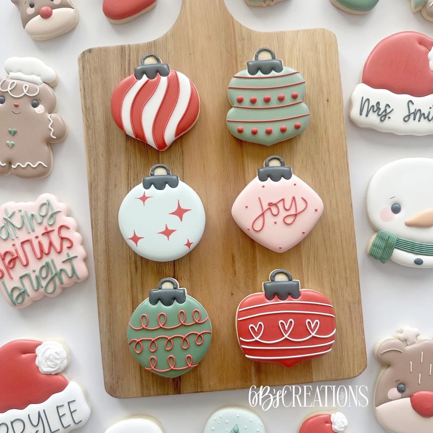 Classic Ornament Cookie Cutter Set of 6