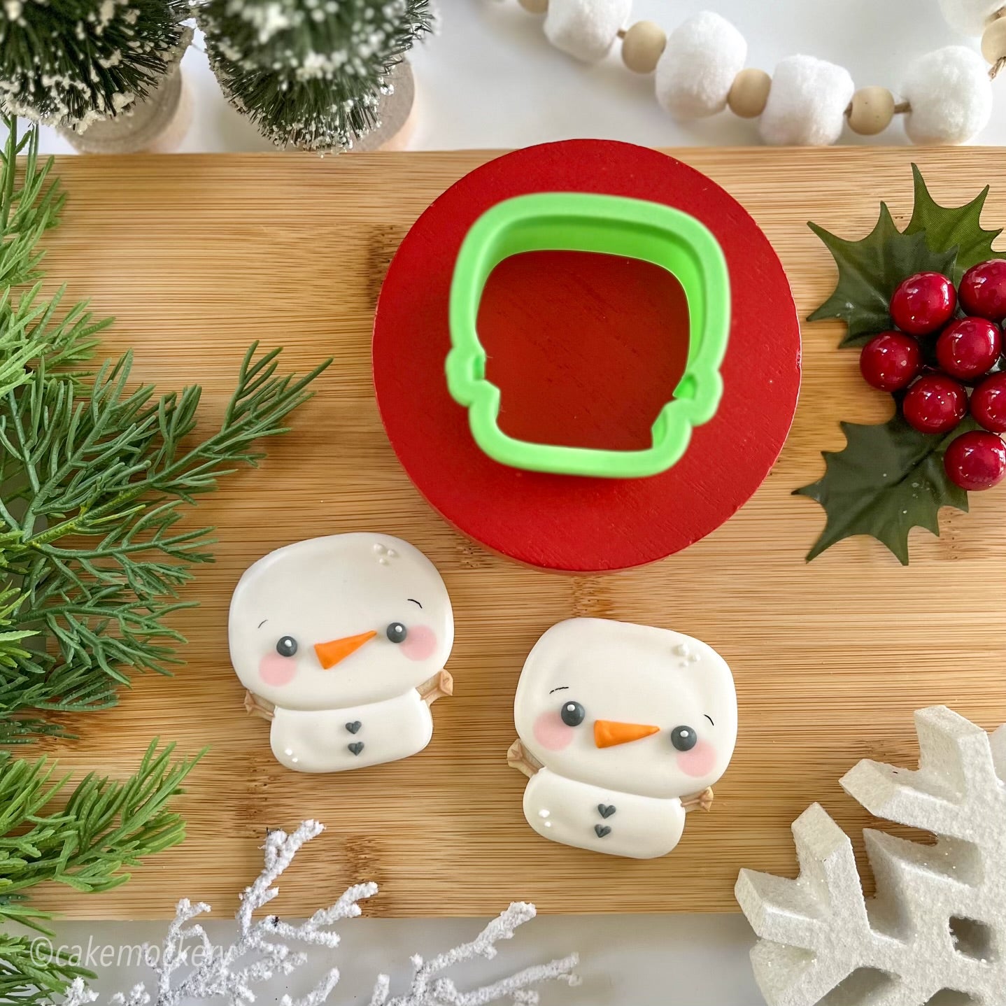 Kaleido Snowman Cookie Cutter
