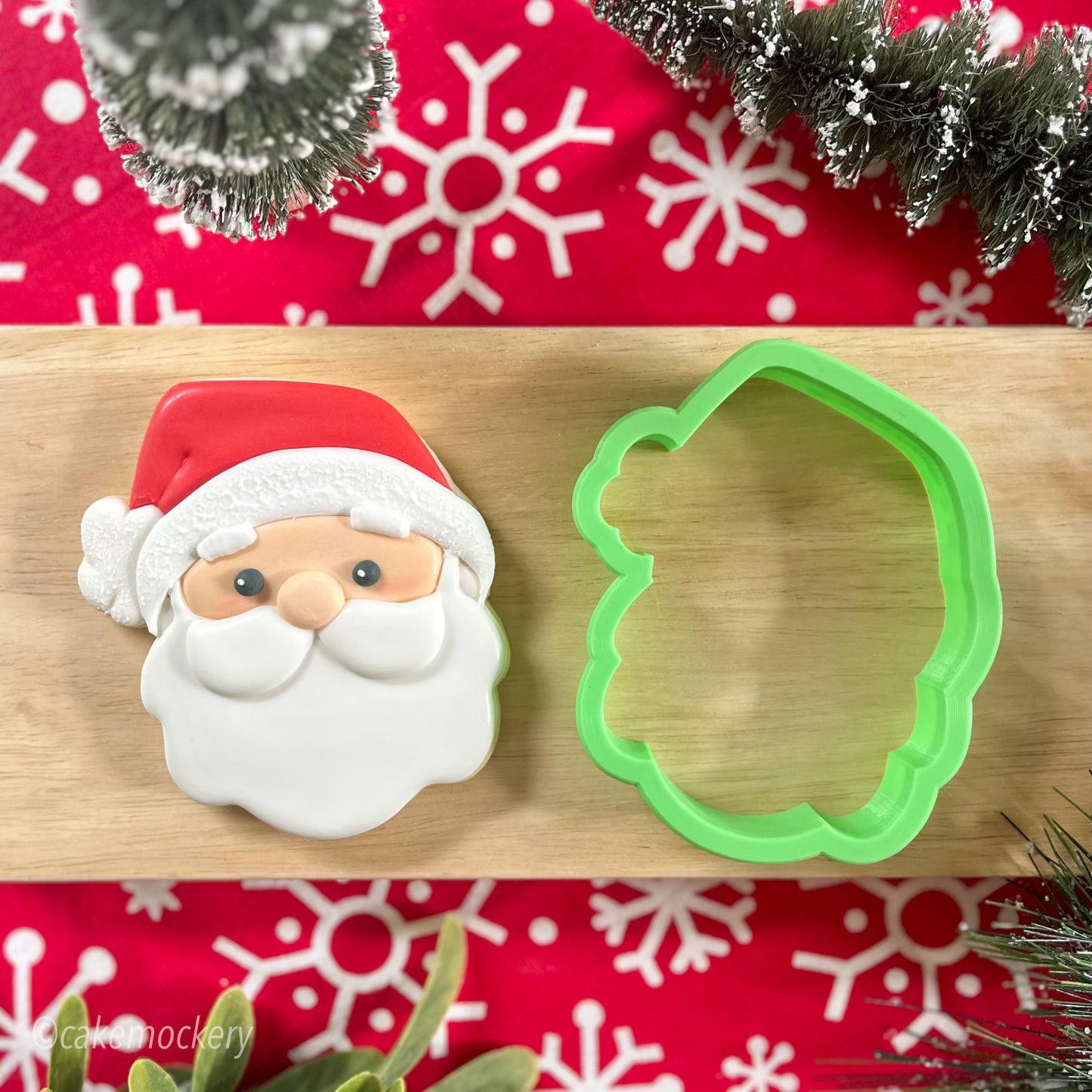 2023 Claus Couple Cookie Cutter Set of 2
