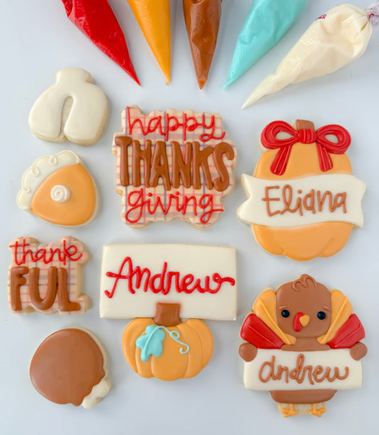 Summer's October Cookie Decorating of the Month Set of 8