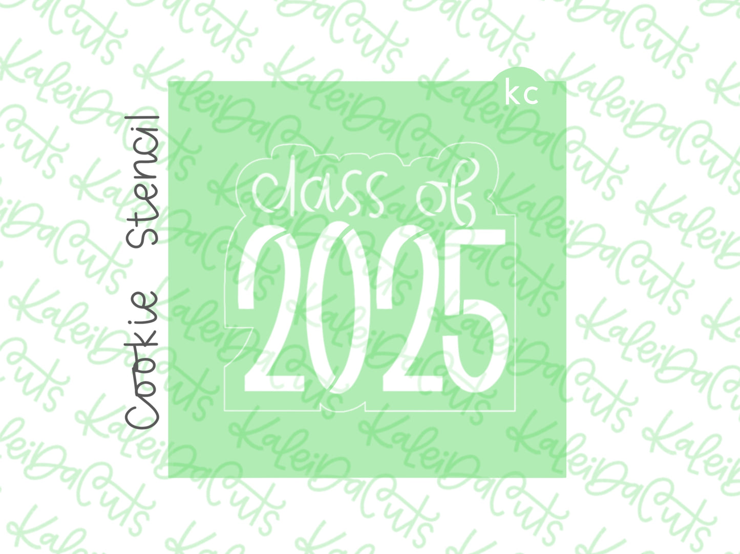 Square Class Of Plaque Stencil