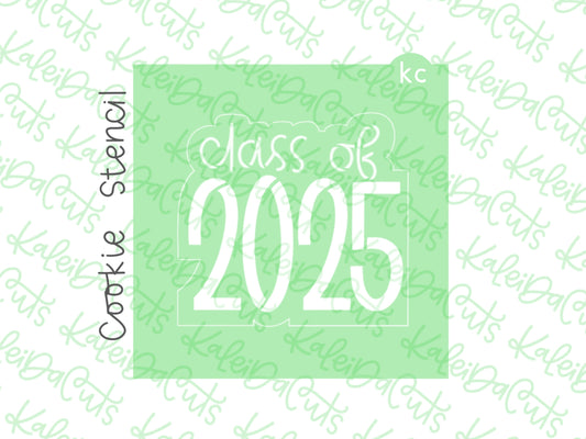 Square Class Of Plaque Stencil