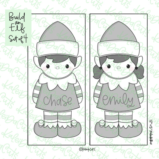 Build an Elf Set - 4 Cookie Cutters