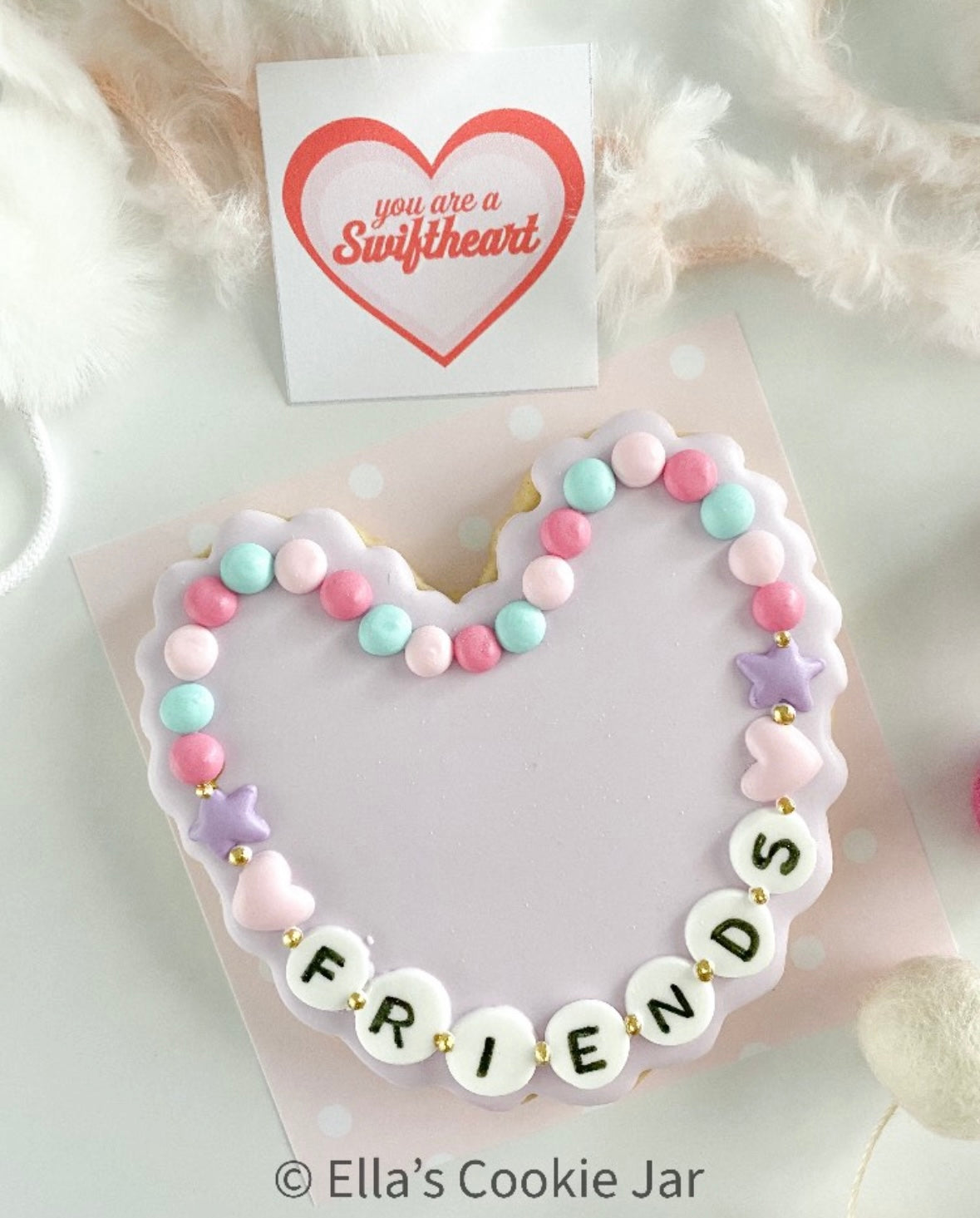 Friendship Bracelet Heart Cookie Cutter