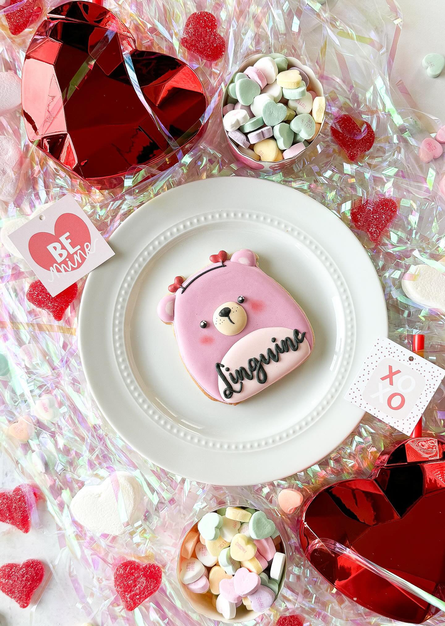 Bear Love Plush Cookie Cutter