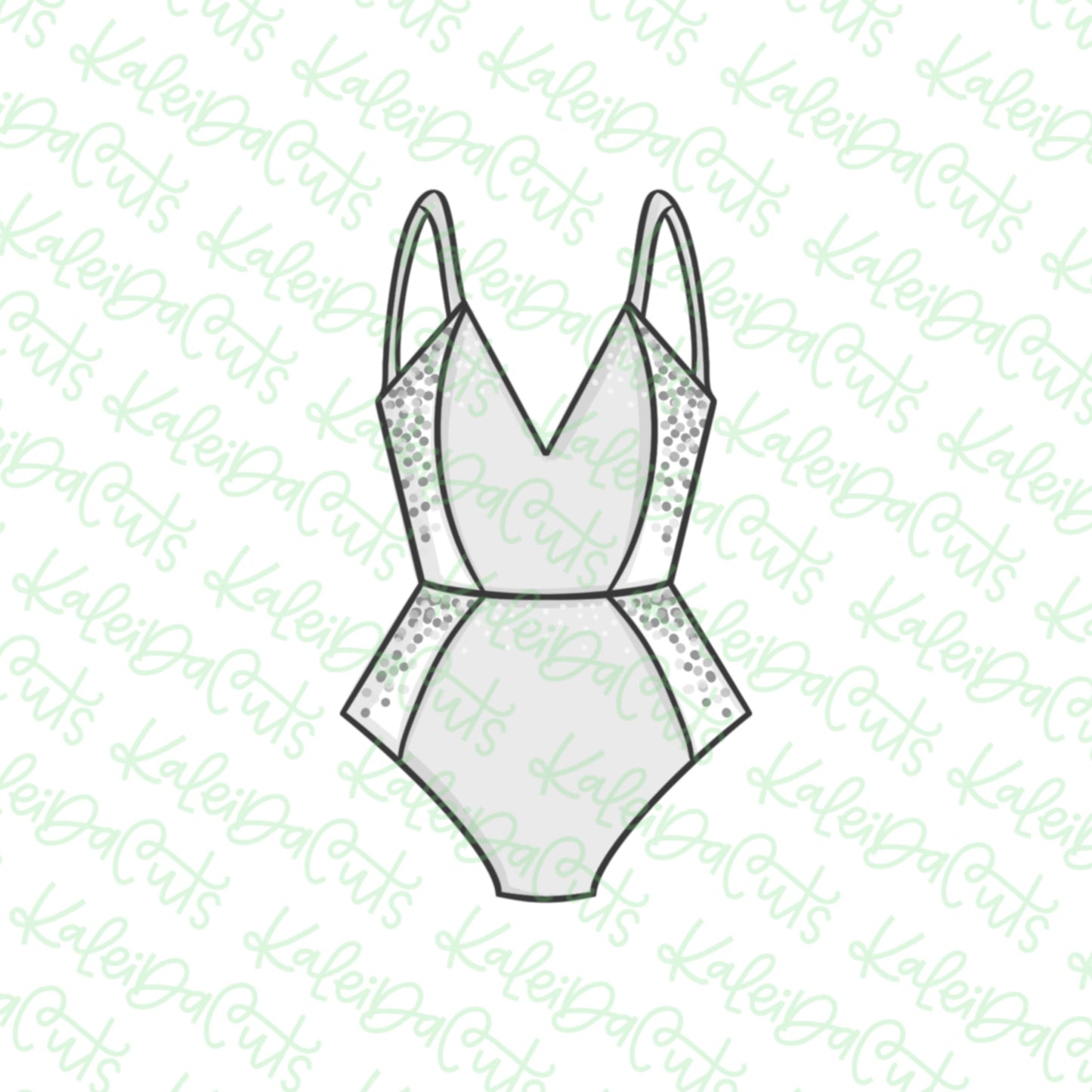 OkieDoughkie Set 4 Cookie Cutter. Lingerie