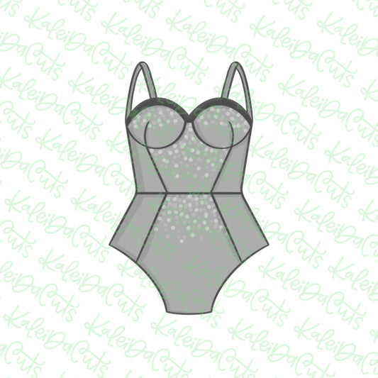 OkieDoughkie Set 5 Cookie Cutter.  Lingerie