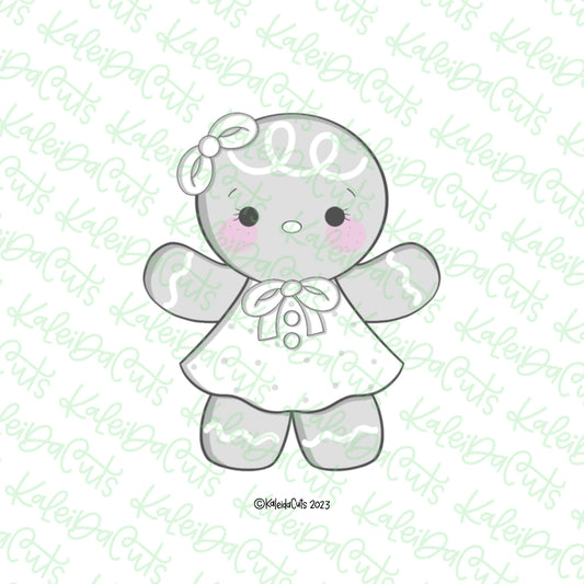 Gingy Village Girl Cookie Cutter