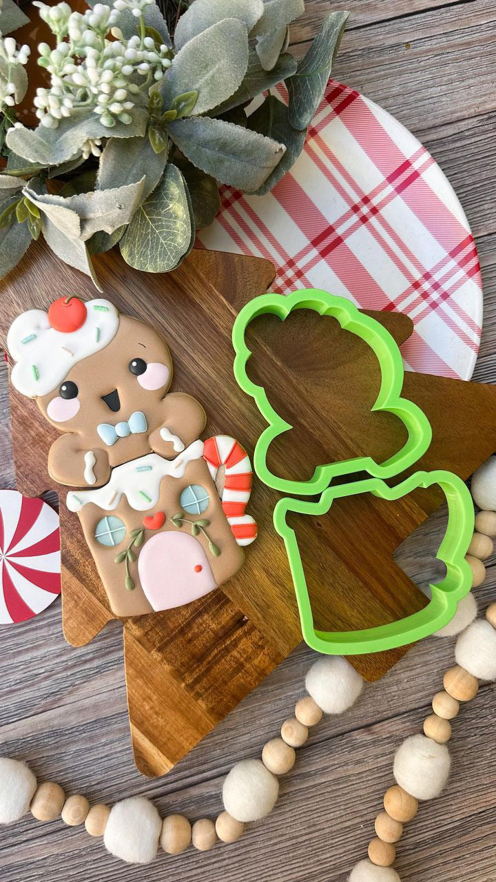 Gingy Hot Chocolate Cookie Cutter Set of 2