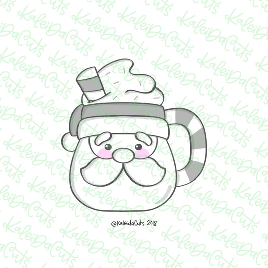 Santa Mug Cookie Cutter