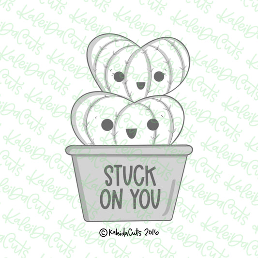 Stuck on You Cookie Cutter