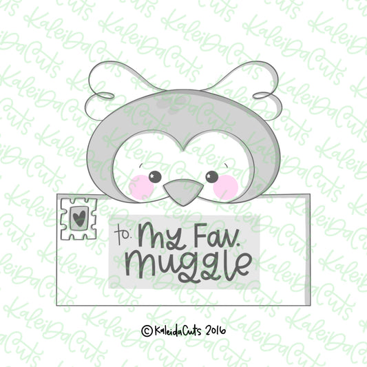 Owl Plaque Cookie Cutter
