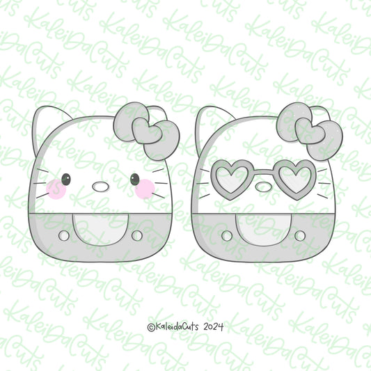Girly Kitty Plush Cookie Cutter