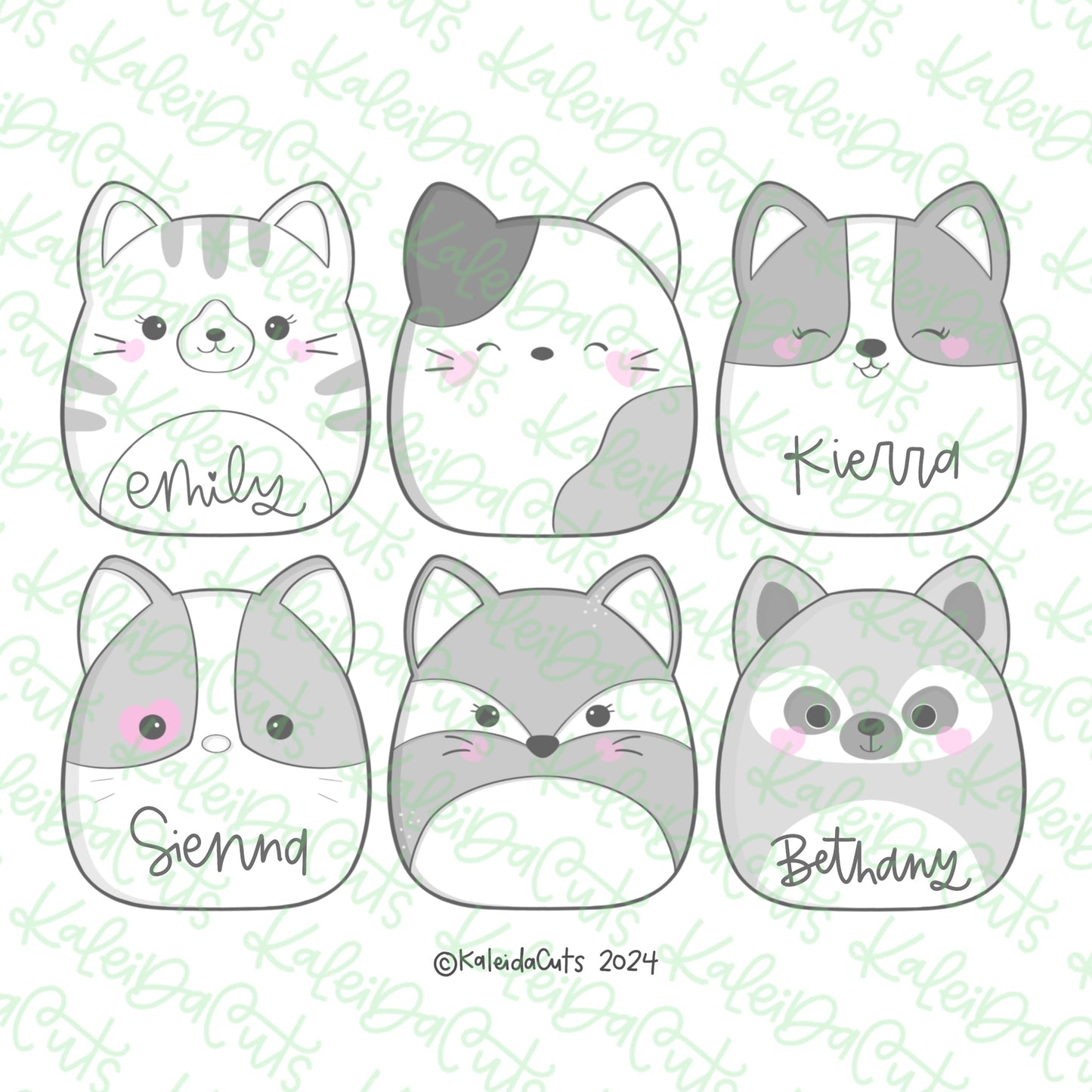 Kitty Plush Cookie Cutter